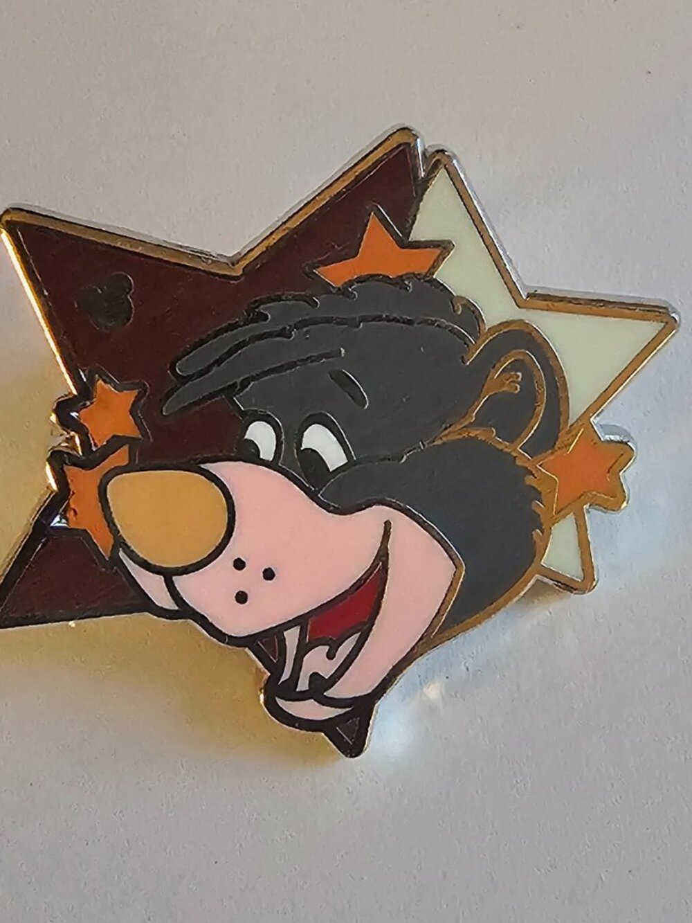 DISNEY Pin Trading ~ Star Characters ~ Baloo ~ 9/10 ~ Hidden Mickey ~ 2012 ~ P27
